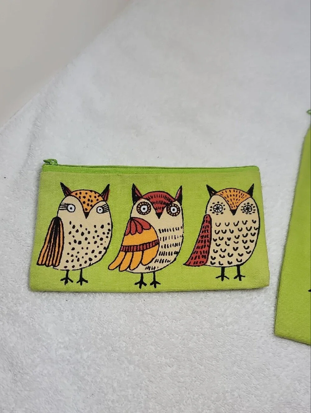 Snack Bags Green Owl Reusable Sandwich Bag NWT
